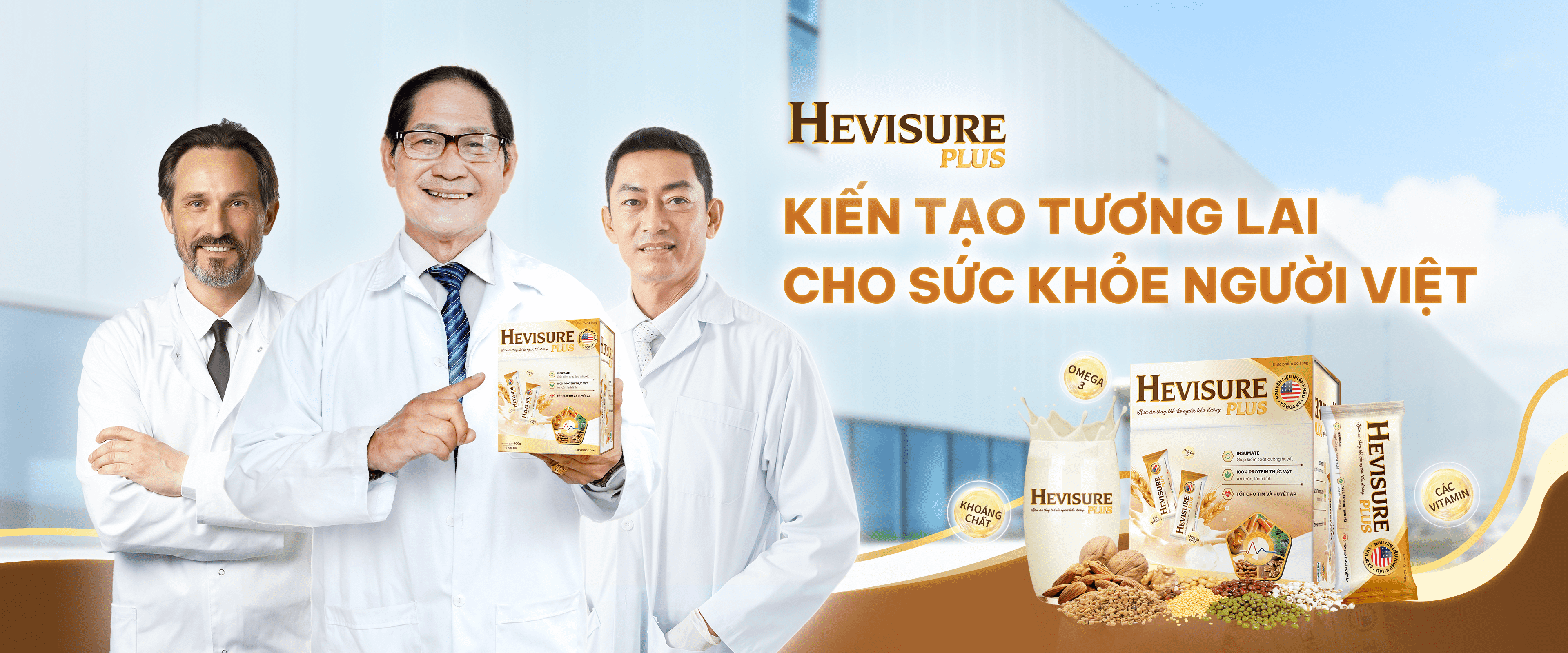 Hevisure Plus kiến tạo tương lai cho sức khỏe người Việt