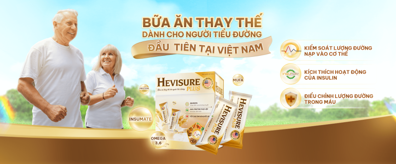 Hevisure Plus giúp kiểm soát lượng đường nạp vào cơ thể